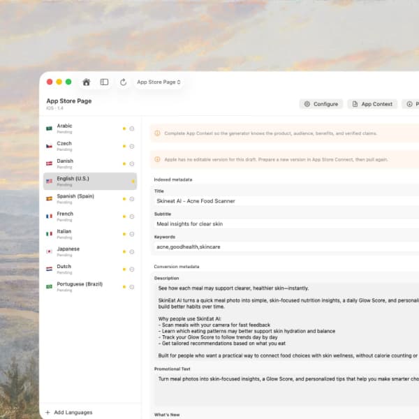 Hiaso metadata editor